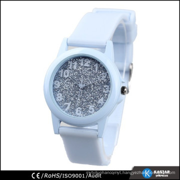 fashion silicone watches ladies, quartz watch waterproof watch